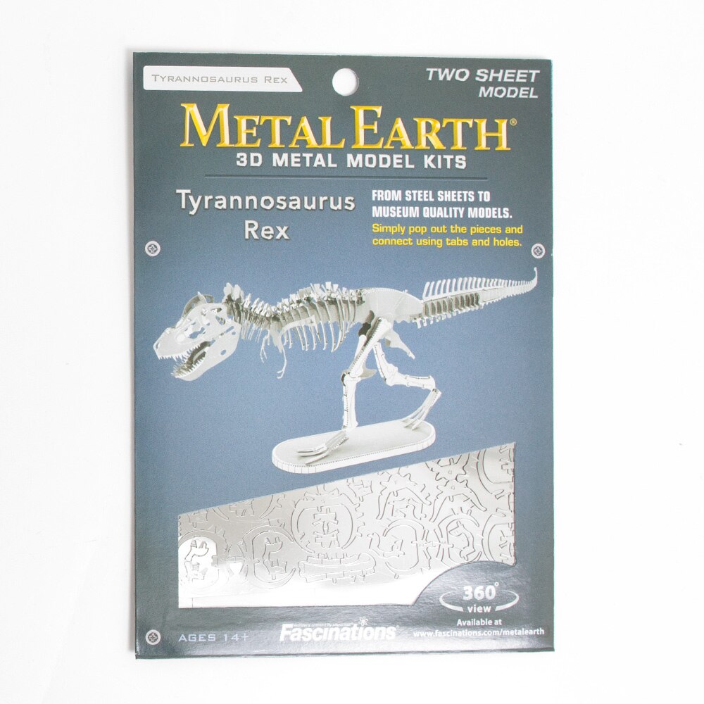 Metal Earth, 3D Model Kits, Metal, Art & School, Tyrannosaurus Rex, 145986